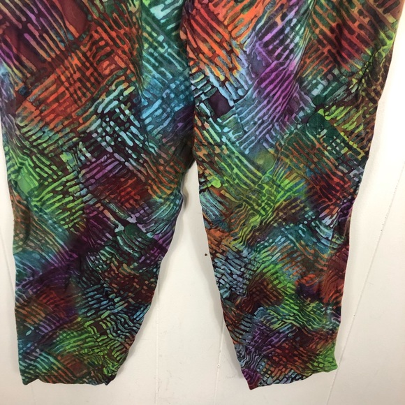 Winter Sun Colourful Bohemian Pants Sz S - Picture 11 of 11